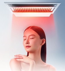 Multifunction ventilation fan infrared beauty therapy light